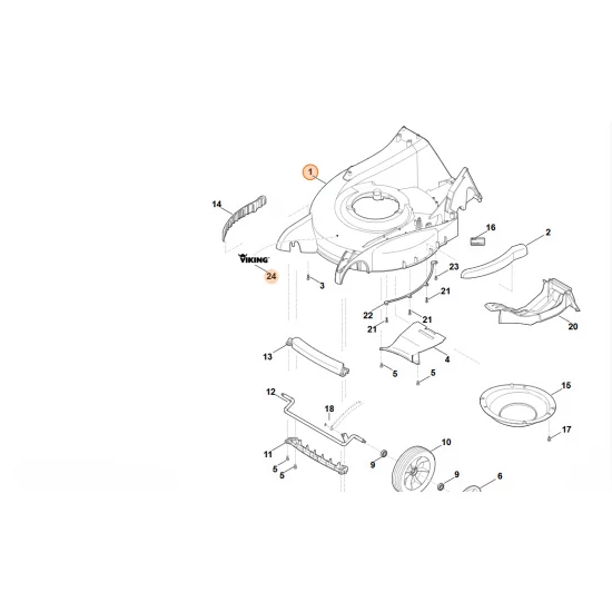 Stihl  Obudowa 6375 700 8520